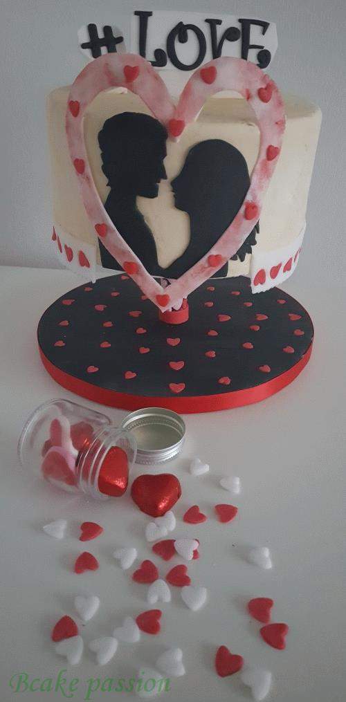 Valentijnse taart